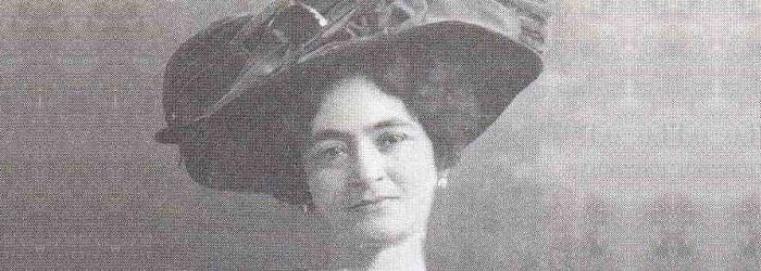 Foto di Rosa Genoni da giovane