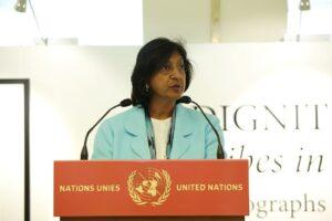 Navi Pillar at UN